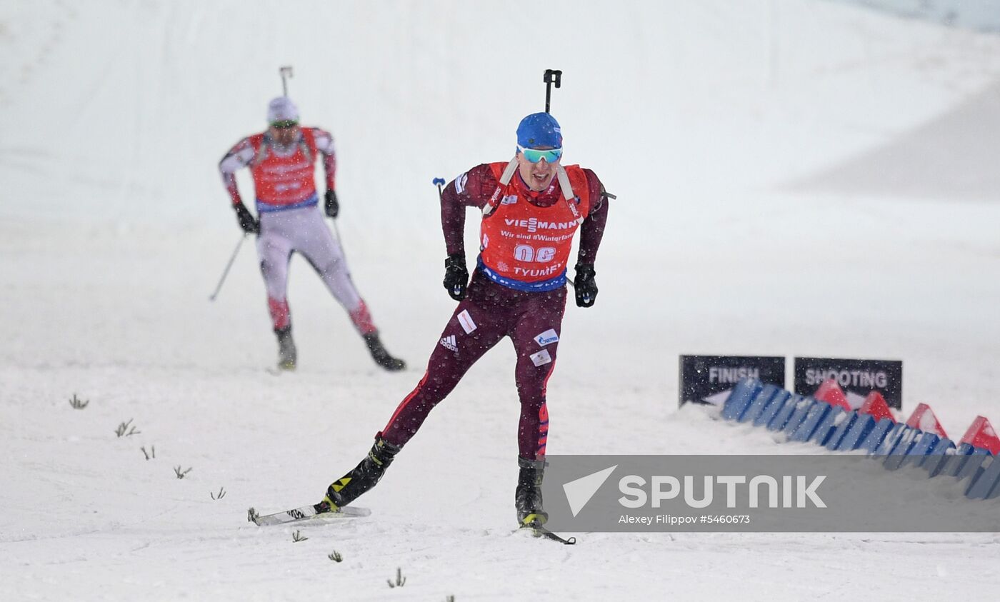 Biathlon World Cup 9. Men. Sprint