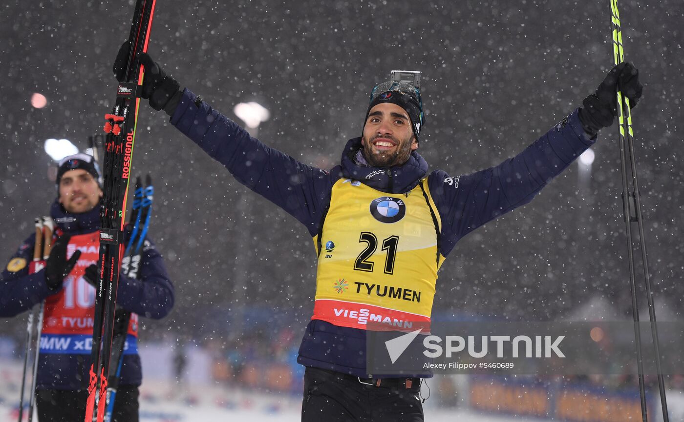 Biathlon World Cup 9. Men. Sprint