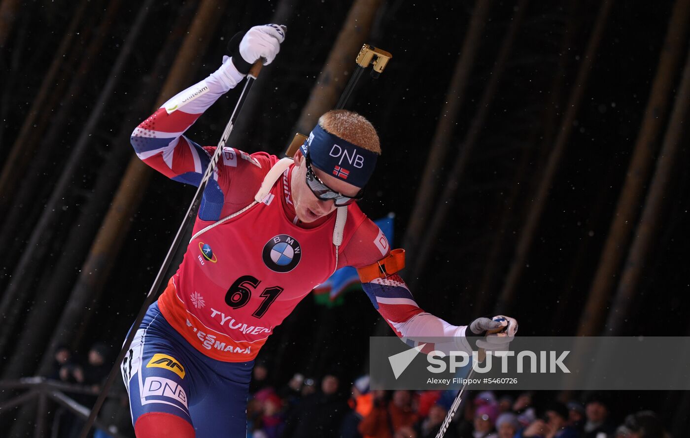 Biathlon World Cup 9. Men. Sprint