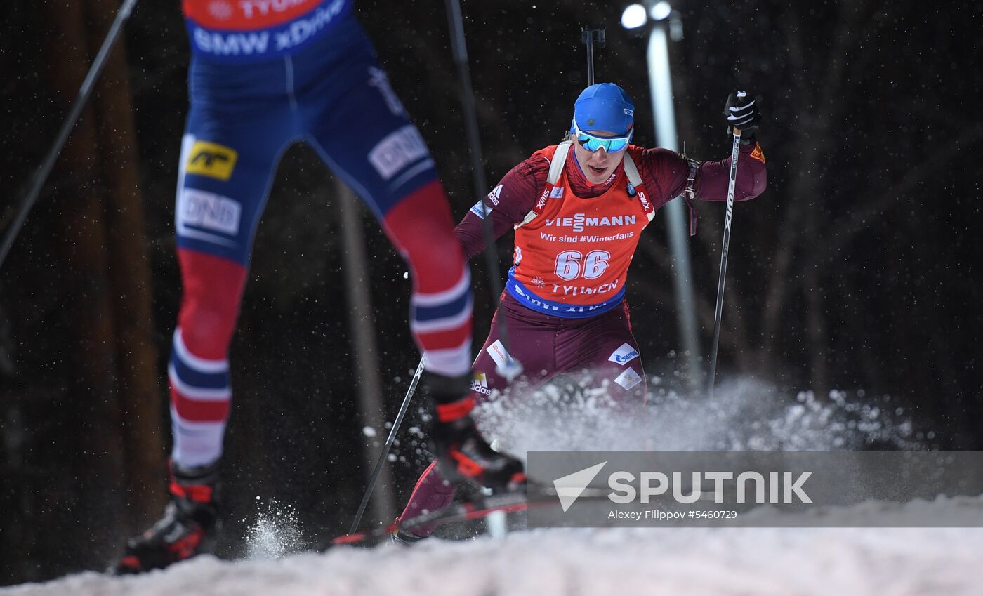 Biathlon World Cup 9. Men. Sprint