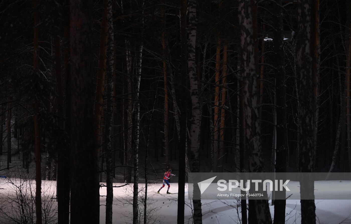 Biathlon World Cup 9. Men. Sprint