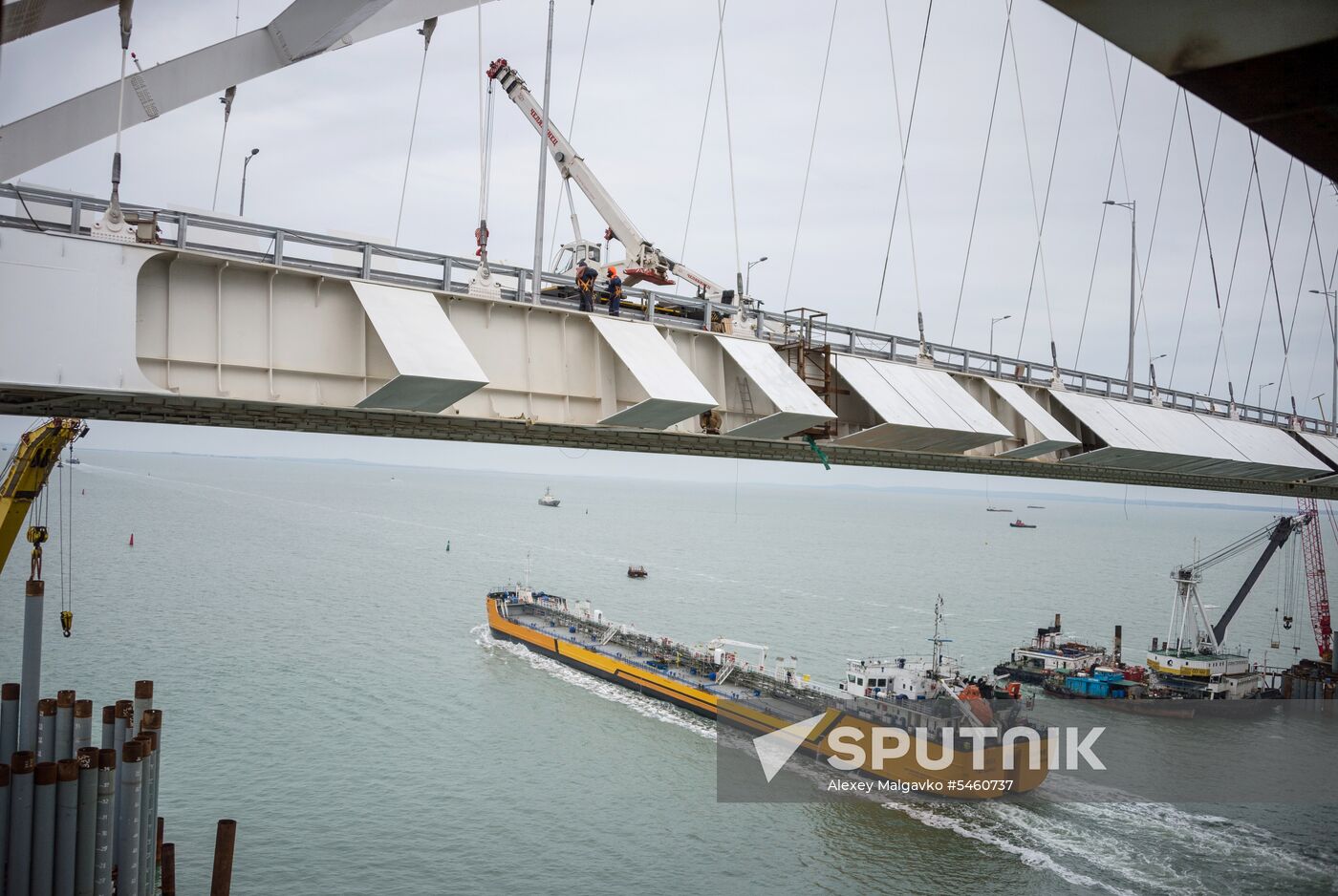 Construction of Crimean Bridge