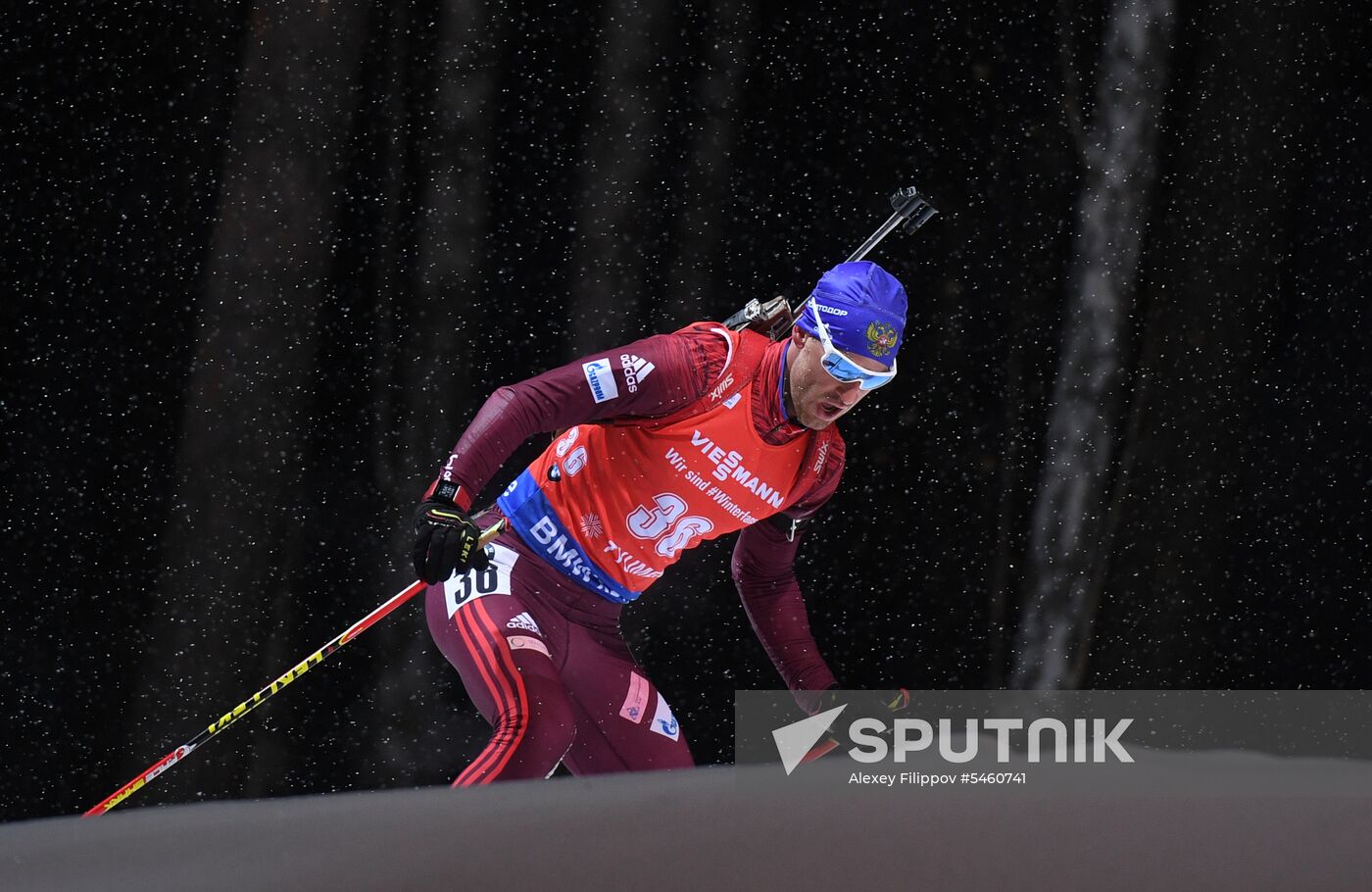 Biathlon World Cup 9. Men. Sprint