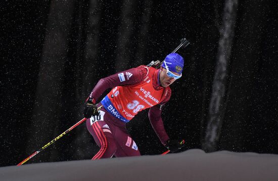 Biathlon World Cup 9. Men. Sprint