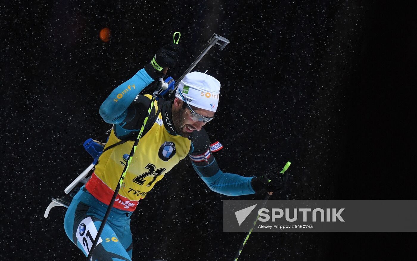 Biathlon World Cup 9. Men. Sprint