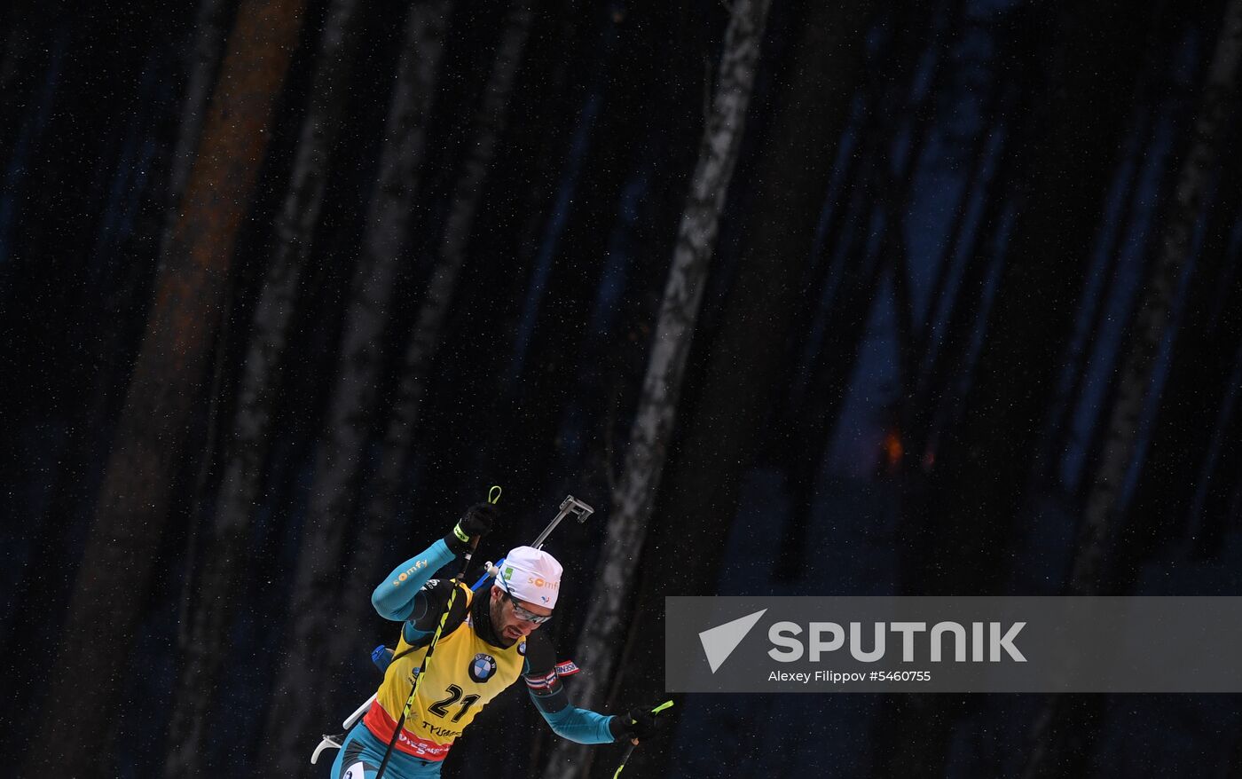 Biathlon World Cup 9. Men. Sprint