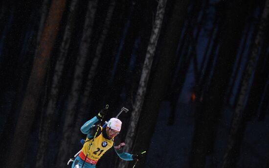 Biathlon World Cup 9. Men. Sprint