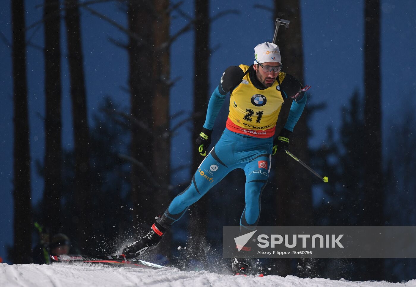Biathlon World Cup 9. Men. Sprint