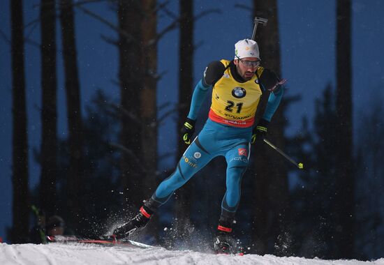 Biathlon World Cup 9. Men. Sprint