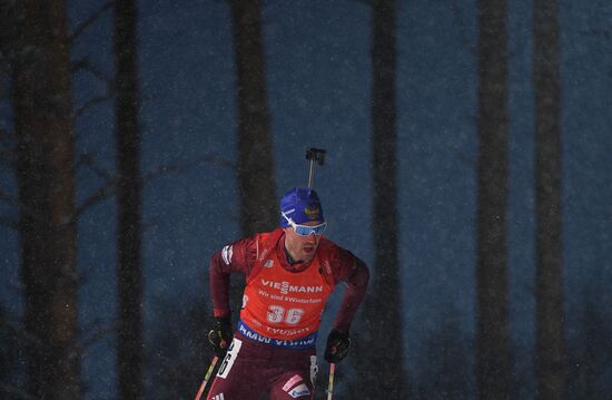 Biathlon World Cup 9. Men. Sprint