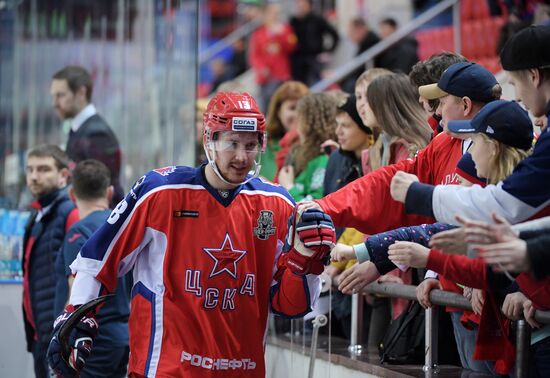 Ice hockey. KHL. CSKA vs. Jokerit