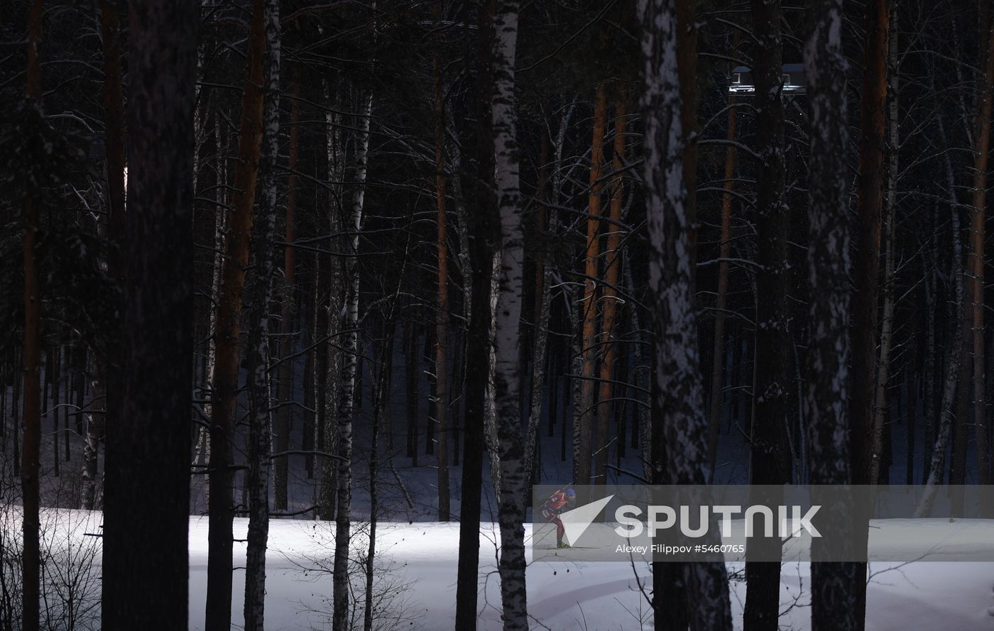Biathlon World Cup 9. Men. Sprint