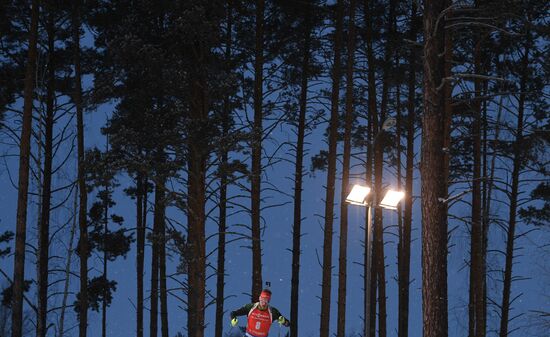 Biathlon World Cup 9. Men. Sprint