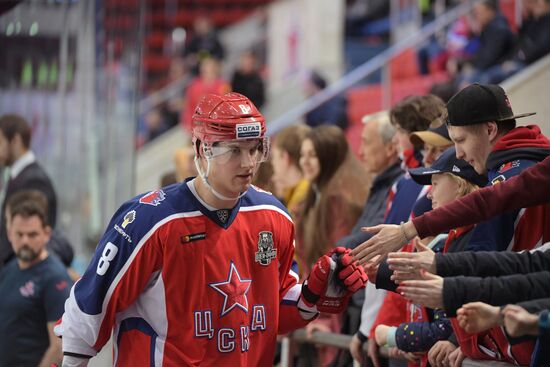 Ice hockey. KHL. CSKA vs. Jokerit