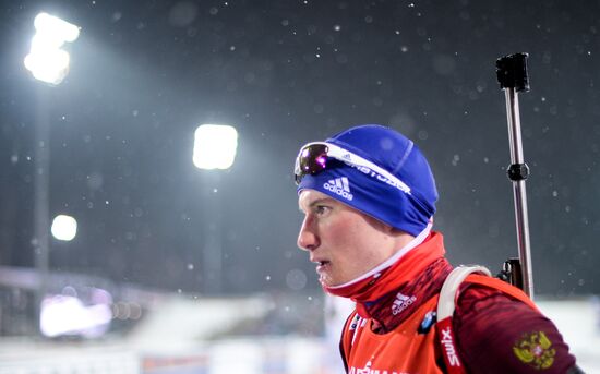 Biathlon World Cup 9. Men. Sprint
