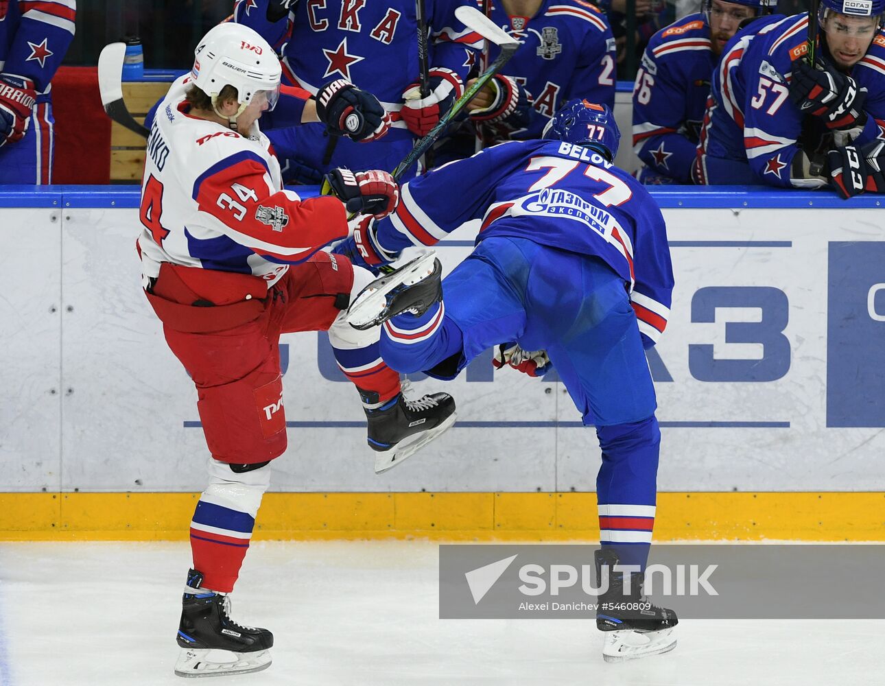 KHL. SKA vs Lokomotiv