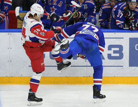 KHL. SKA vs Lokomotiv