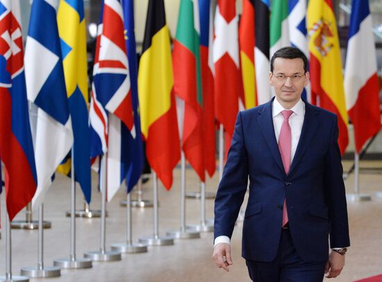 EU summit in Brussels