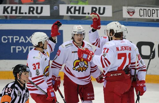 Ice hockey. KHL. CSKA vs. Jokerit