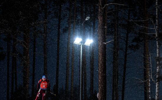 Biathlon World Cup 9. Men. Sprint