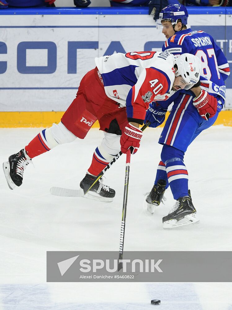 KHL. SKA vs Lokomotiv