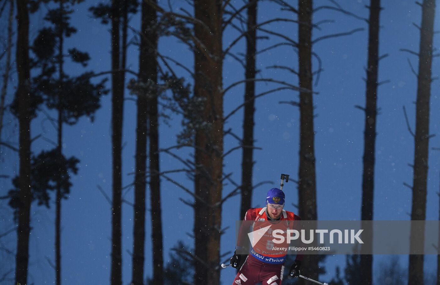 Biathlon World Cup 9. Men. Sprint