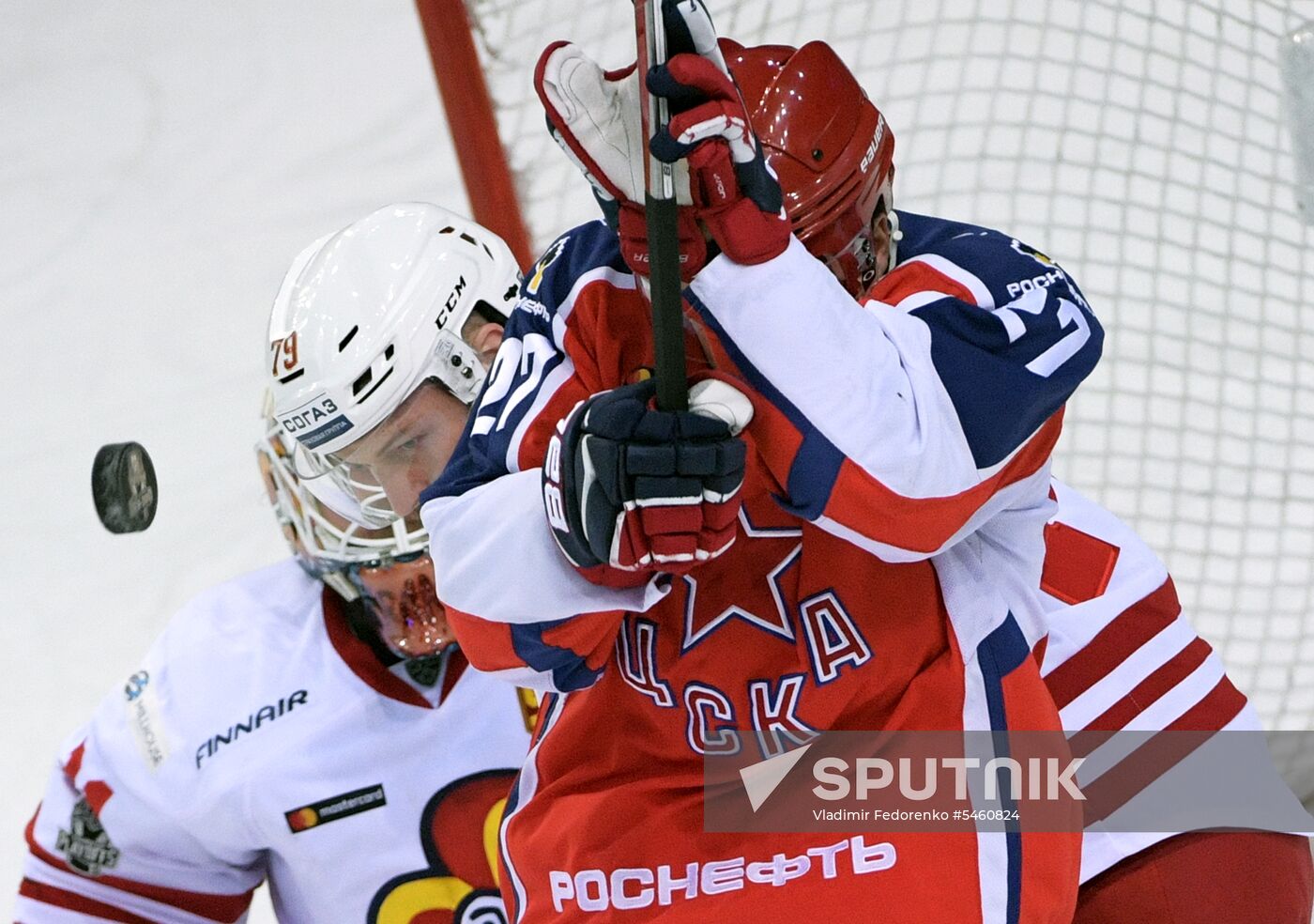 Ice hockey. KHL. CSKA vs. Jokerit