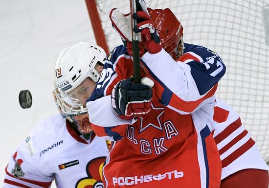 Ice hockey. KHL. CSKA vs. Jokerit