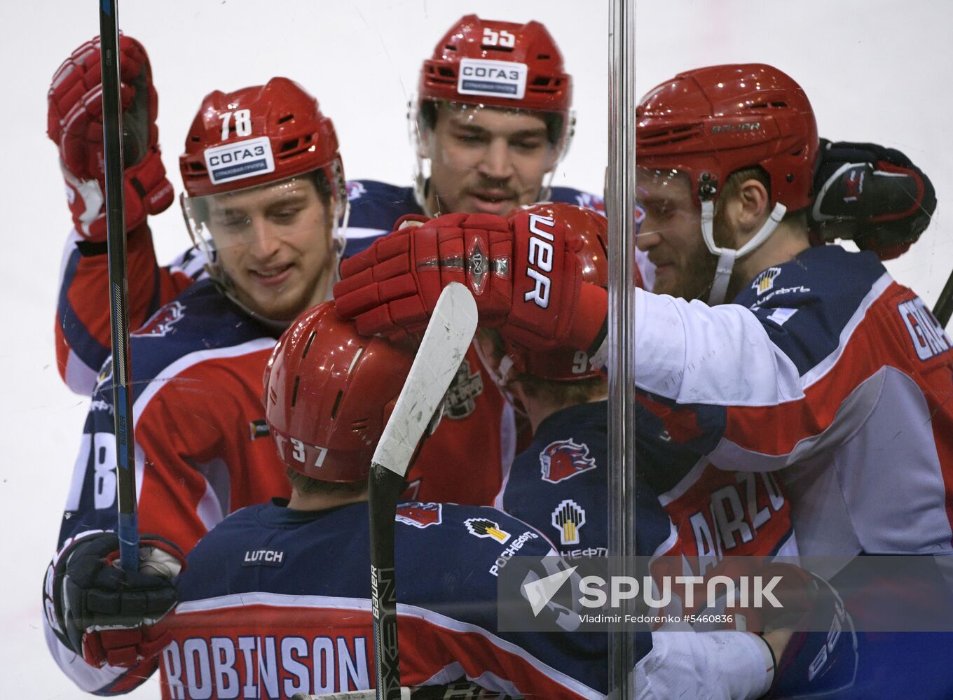 Ice hockey. KHL. CSKA vs. Jokerit