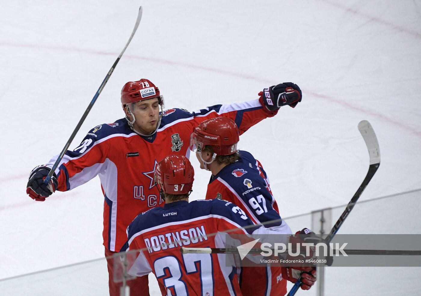 Ice hockey. KHL. CSKA vs. Jokerit