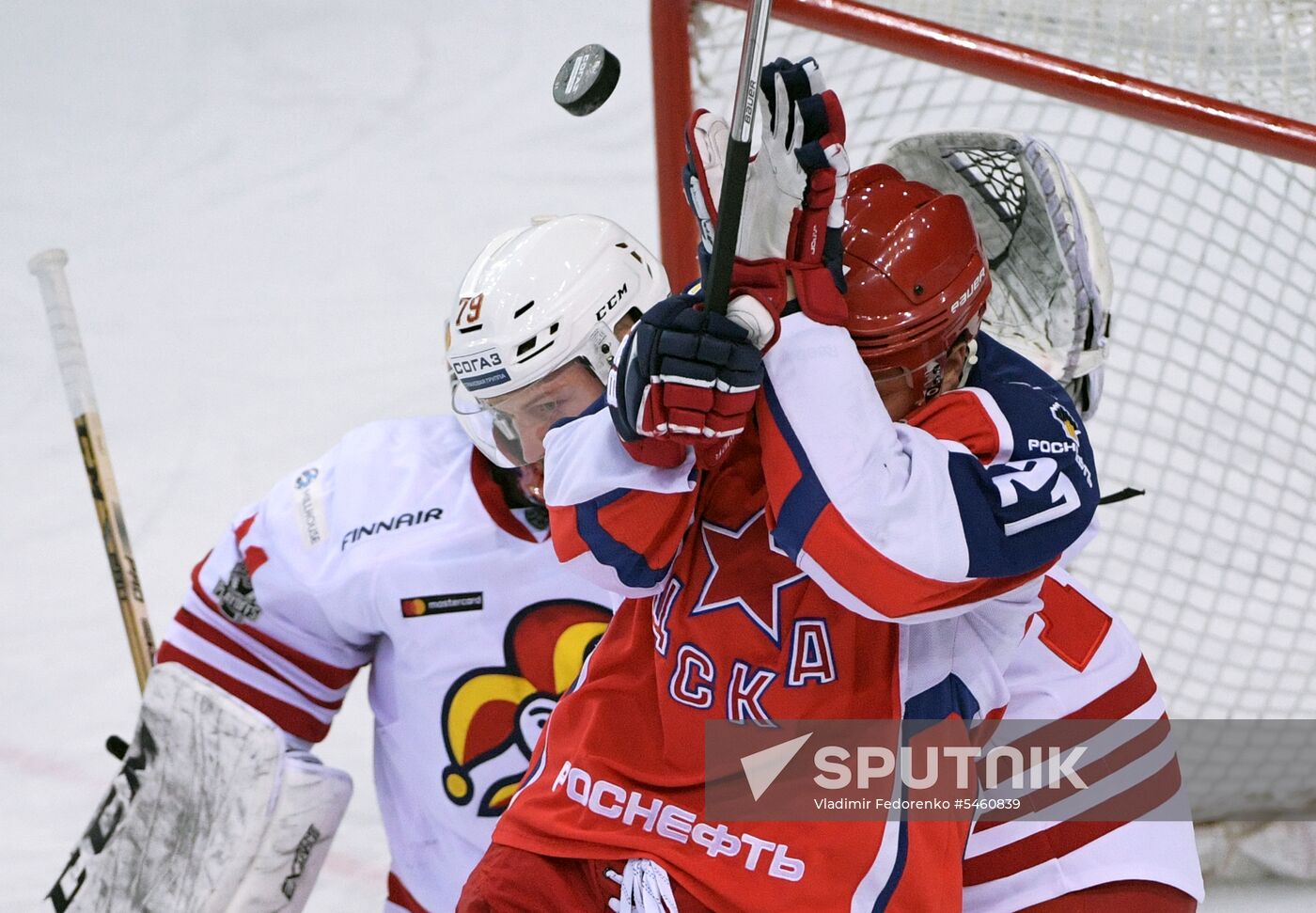 Ice hockey. KHL. CSKA vs. Jokerit