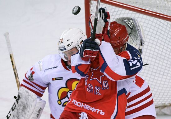 Ice hockey. KHL. CSKA vs. Jokerit