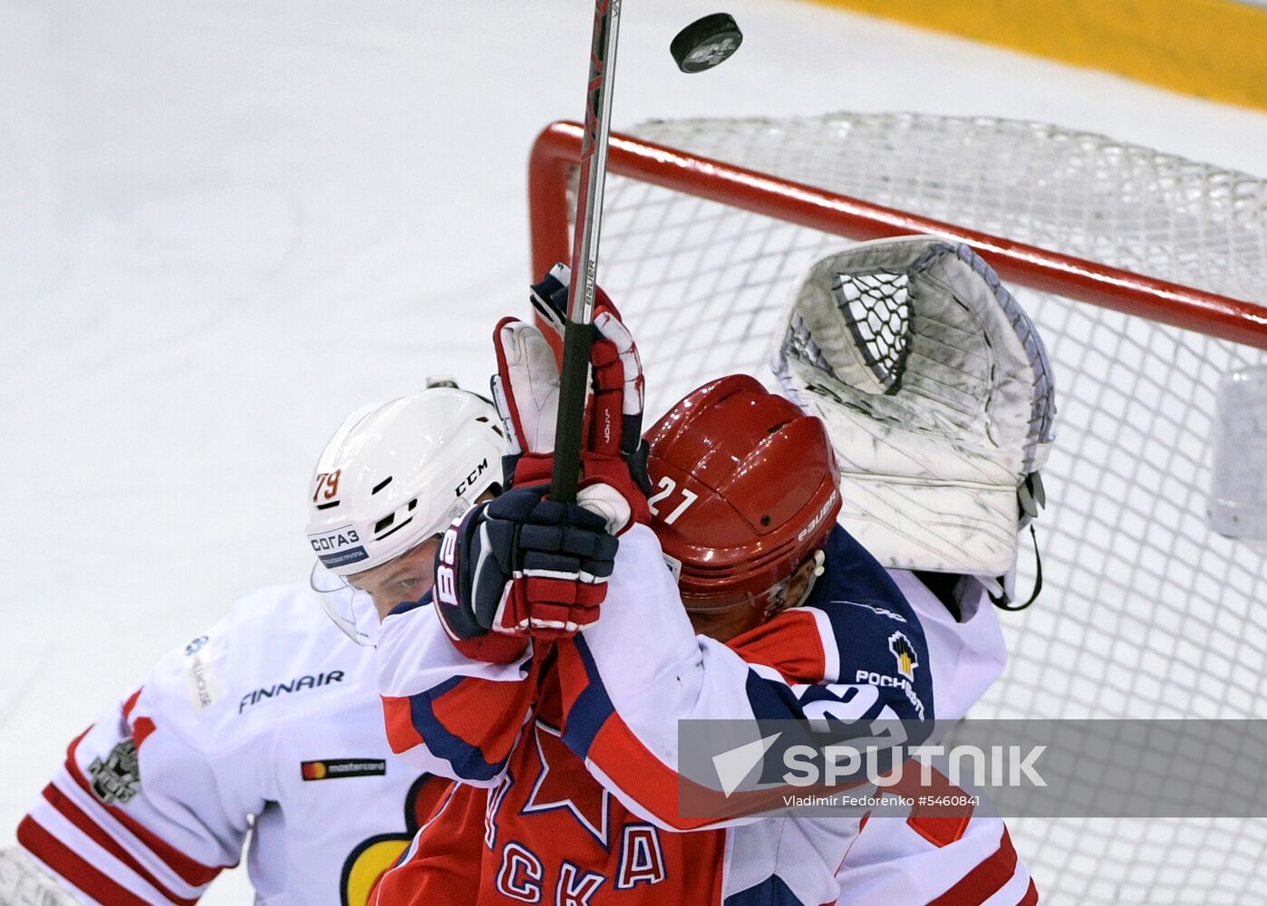 Ice hockey. KHL. CSKA vs. Jokerit
