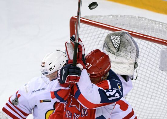 Ice hockey. KHL. CSKA vs. Jokerit