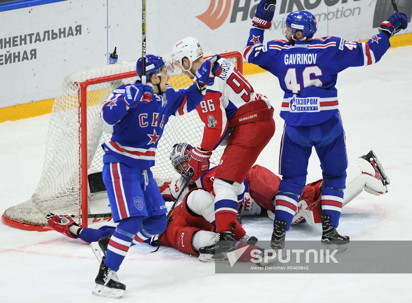 KHL. SKA vs Lokomotiv