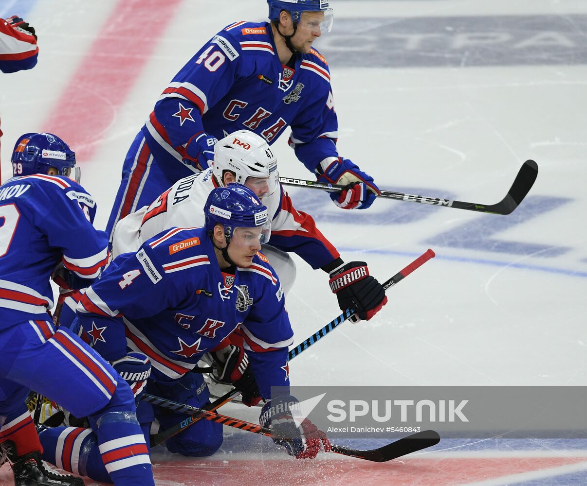 KHL. SKA vs Lokomotiv