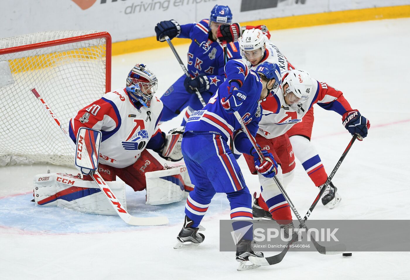 KHL. SKA vs Lokomotiv