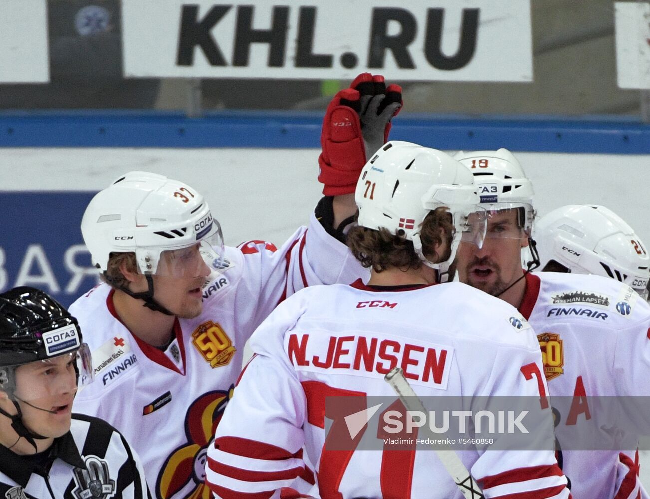 Ice hockey. KHL. CSKA vs. Jokerit