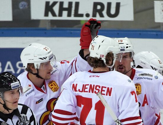 Ice hockey. KHL. CSKA vs. Jokerit