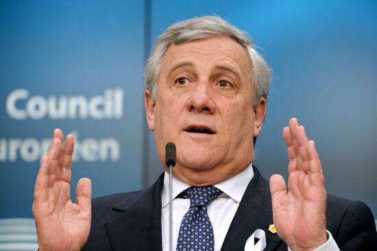 EU summit in Brussels