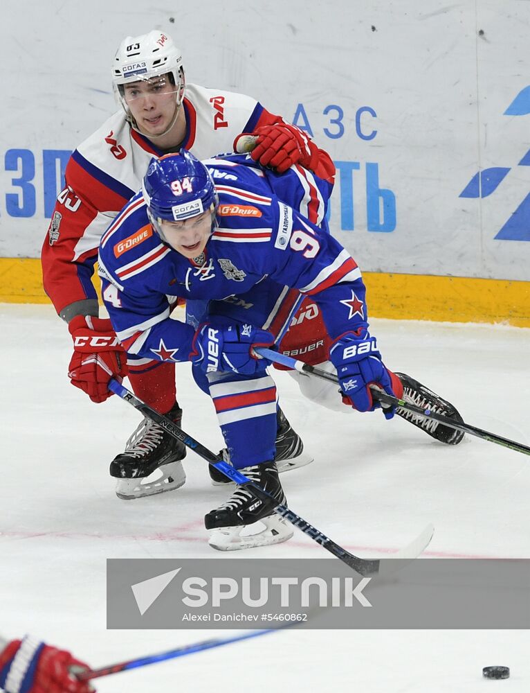 KHL. SKA vs Lokomotiv