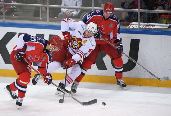 Ice hockey. KHL. CSKA vs. Jokerit