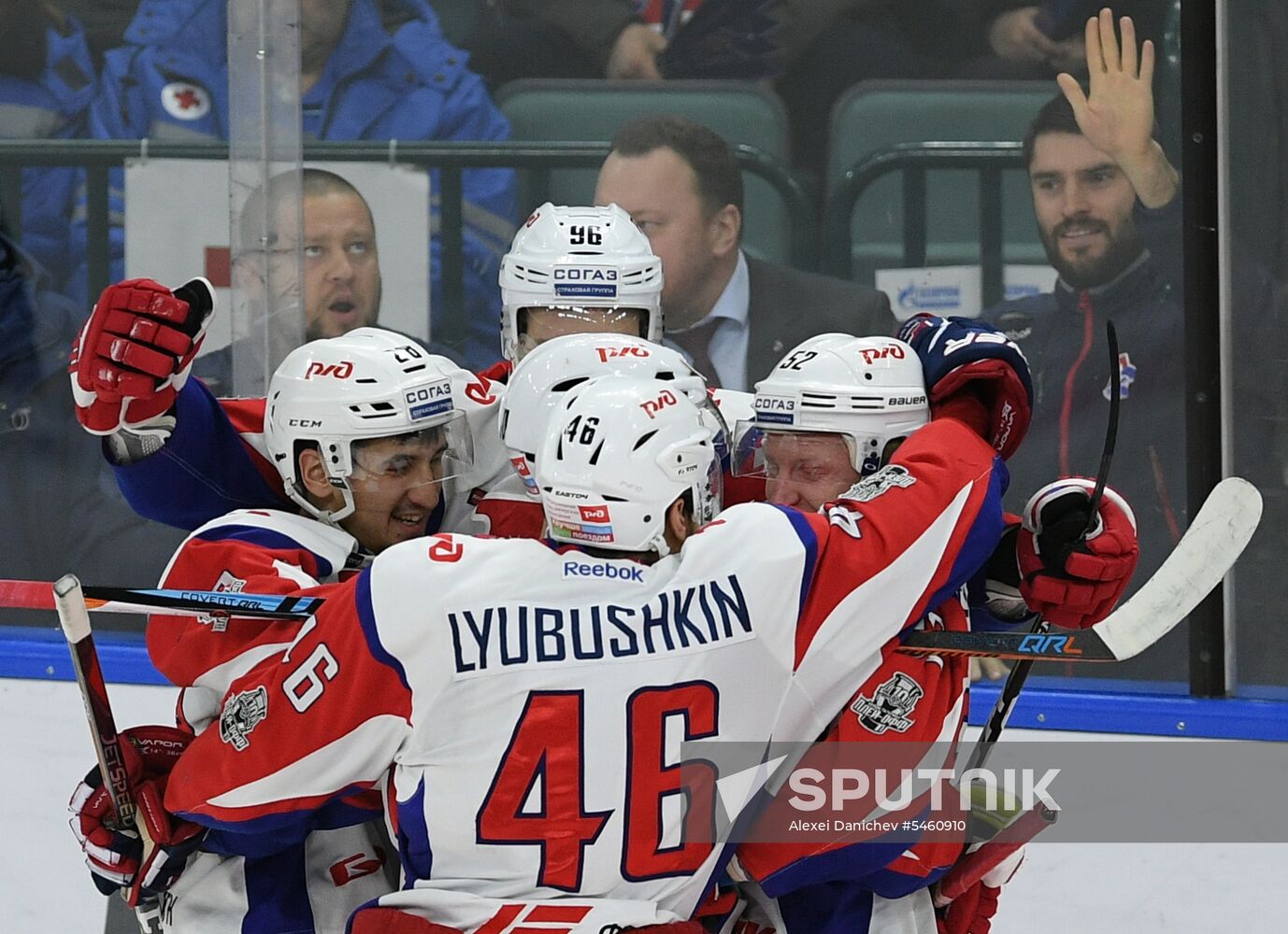 KHL. SKA vs Lokomotiv