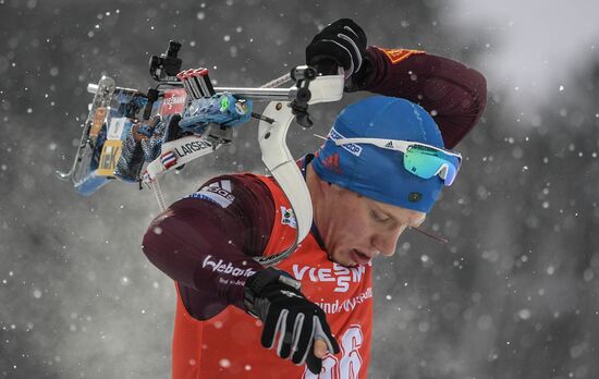 Biathlon World Cup 9. Men. Sprint