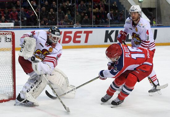 Ice hockey. KHL. CSKA vs. Jokerit