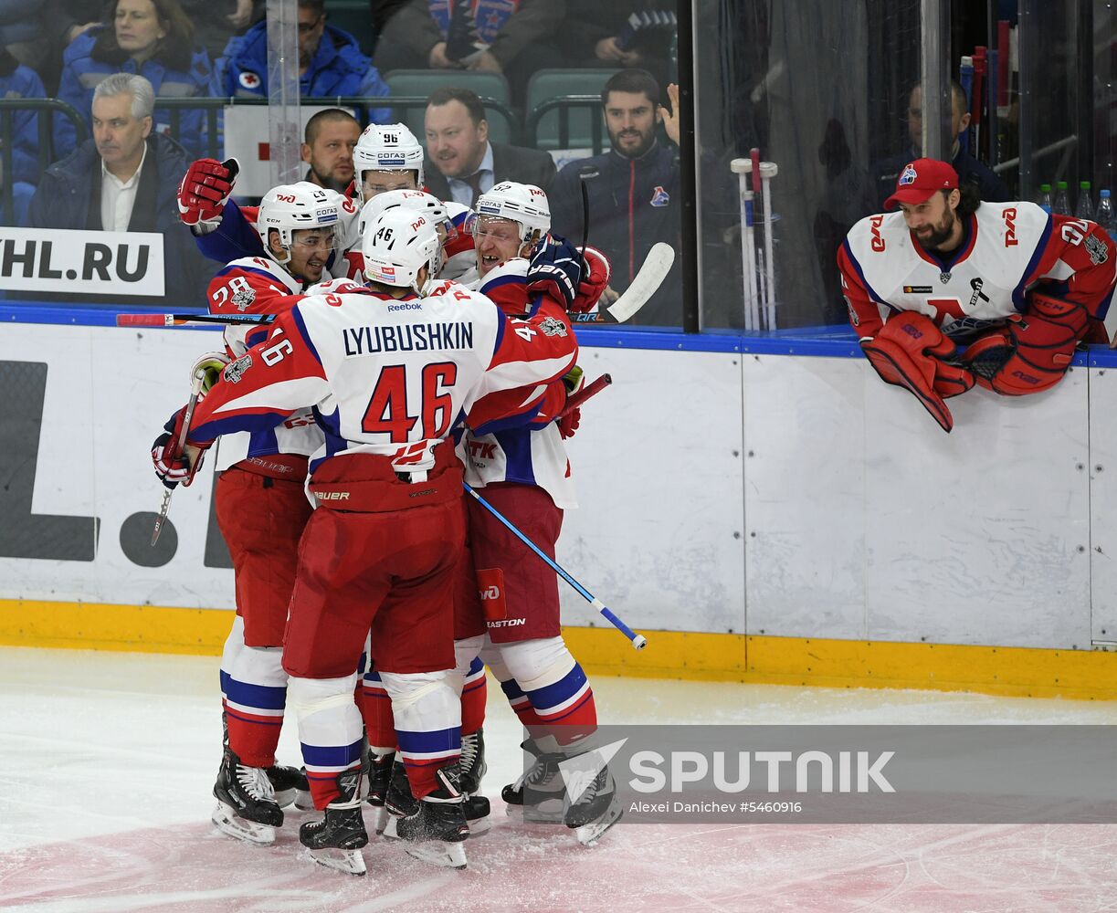 KHL. SKA vs Lokomotiv
