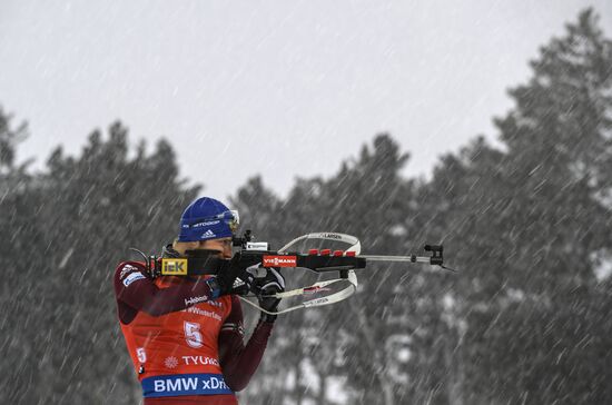 Biathlon World Cup 9. Men. Sprint