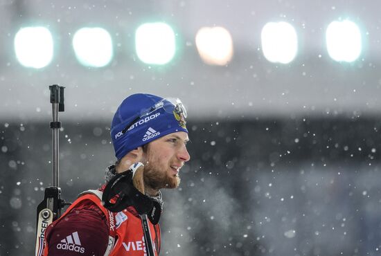 Biathlon World Cup 9. Men. Sprint