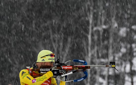 Biathlon World Cup 9. Men. Sprint