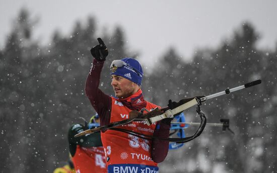 Biathlon World Cup 9. Men. Sprint